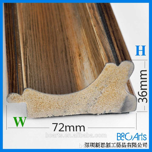 Simple photo frame golden color painting plastic picture frame bulk
Quality Choice